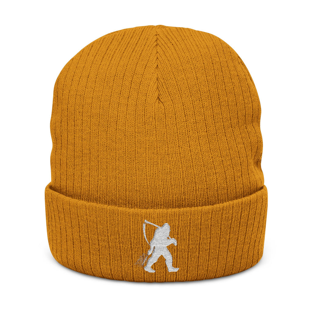 Ribbed Knit Beanie (Embroidery)