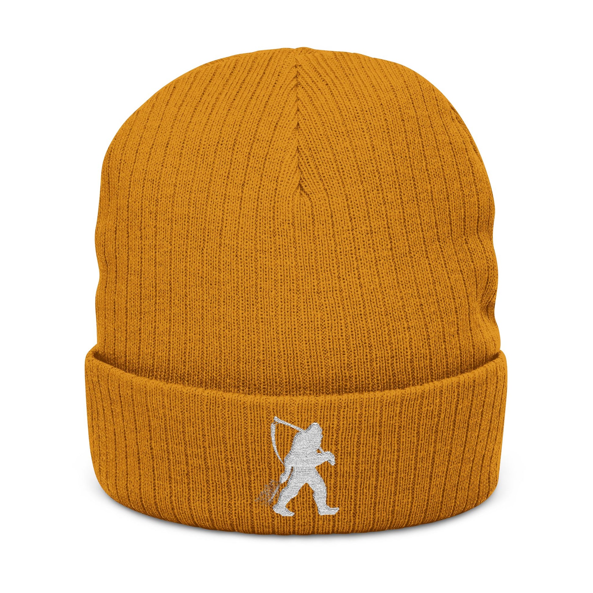 Ribbed Knit Beanie (Embroidery)