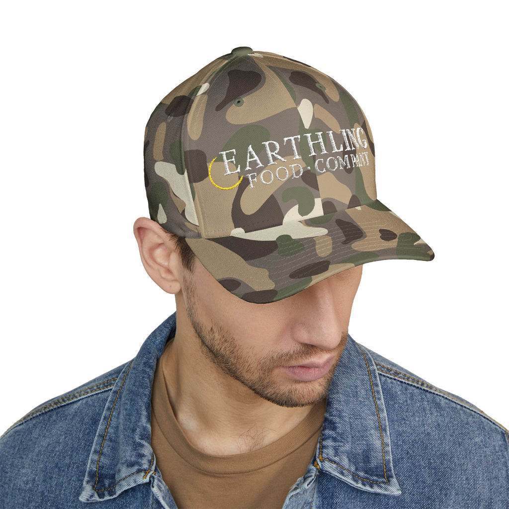 Olympia Earthling Closed-Back Structured Cap (Embroidery)