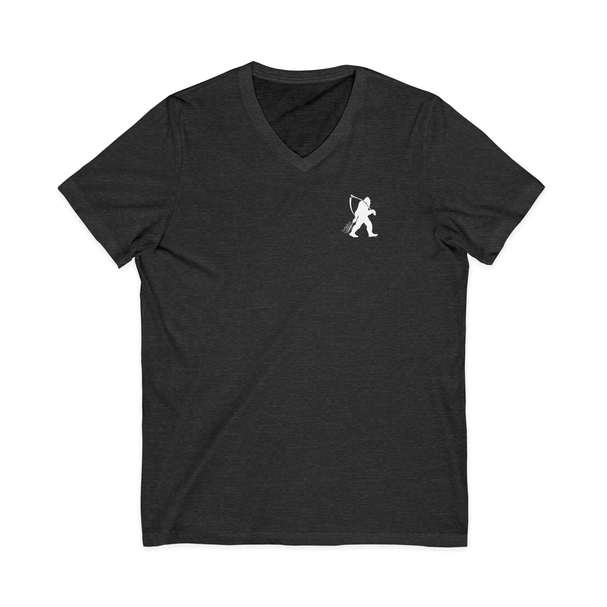 Unisex Jersey Short Sleeve V-Neck Tee
