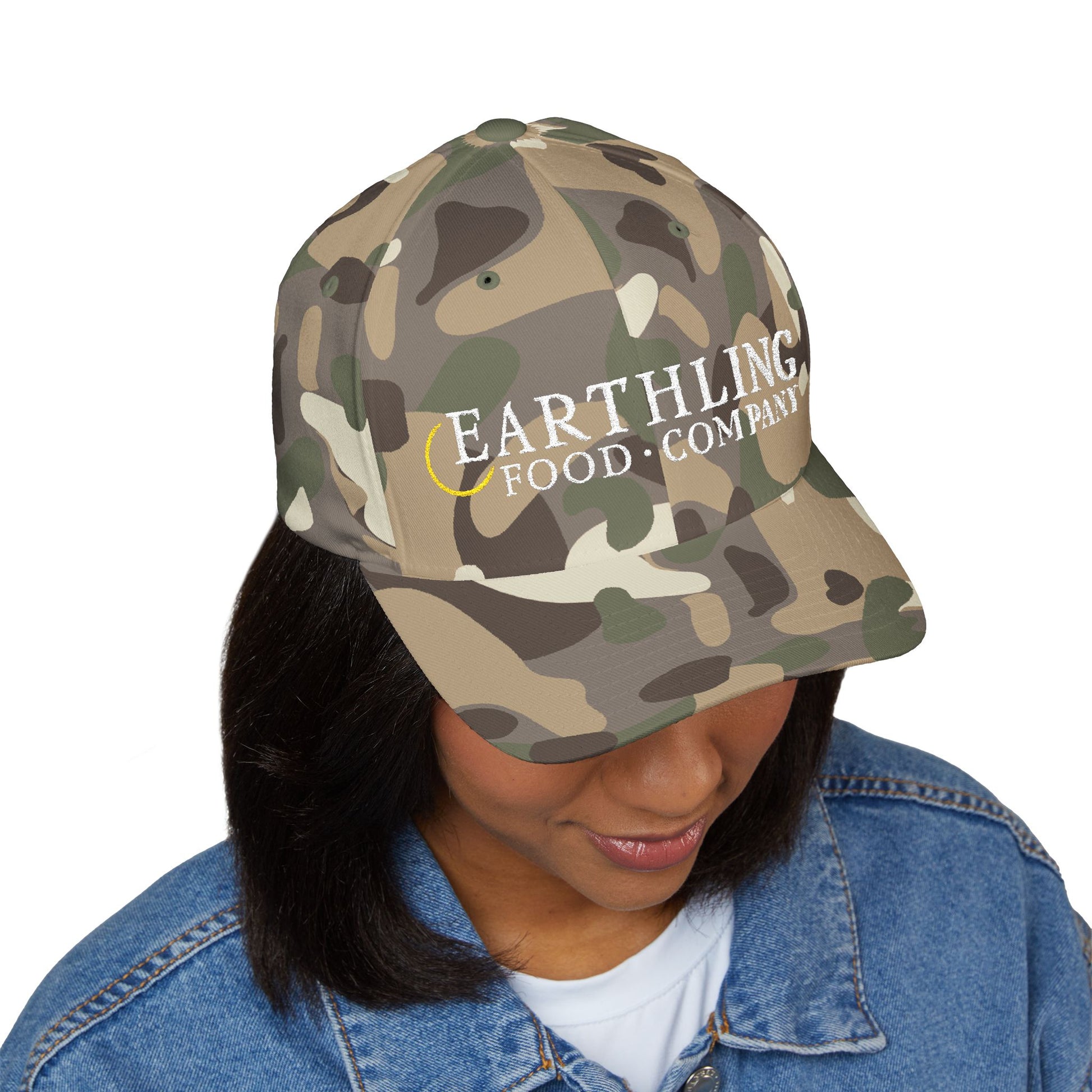 Olympia Earthling Closed-Back Structured Cap (Embroidery)