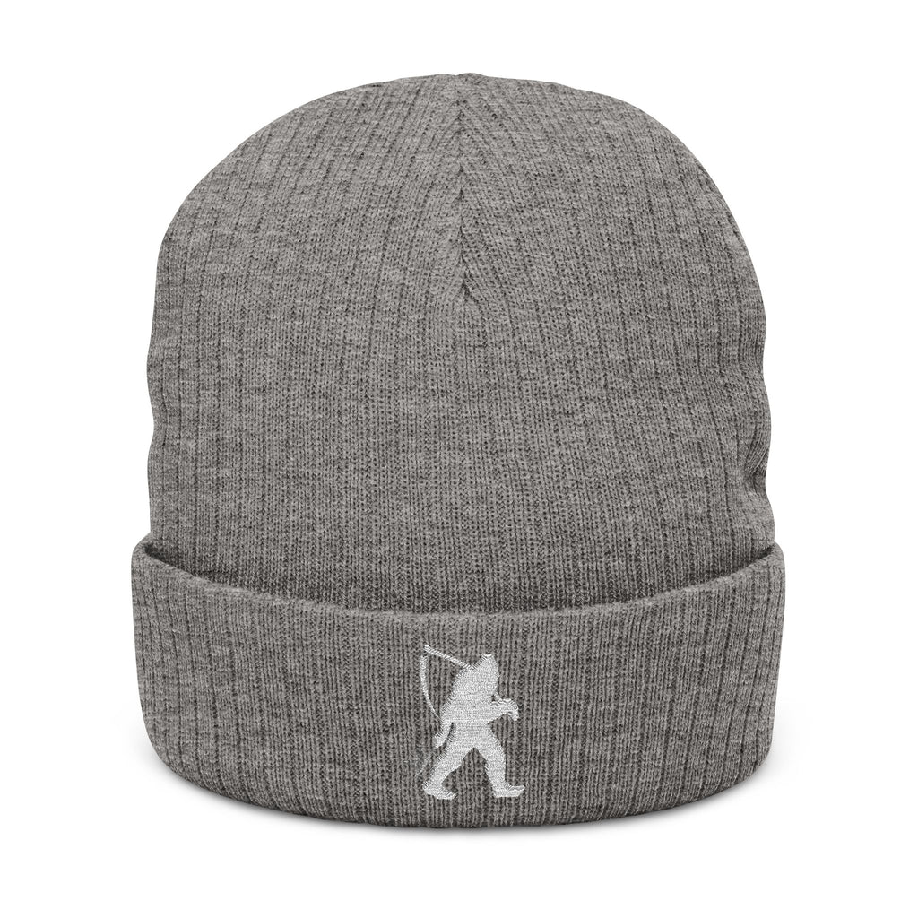 Ribbed Knit Beanie (Embroidery)
