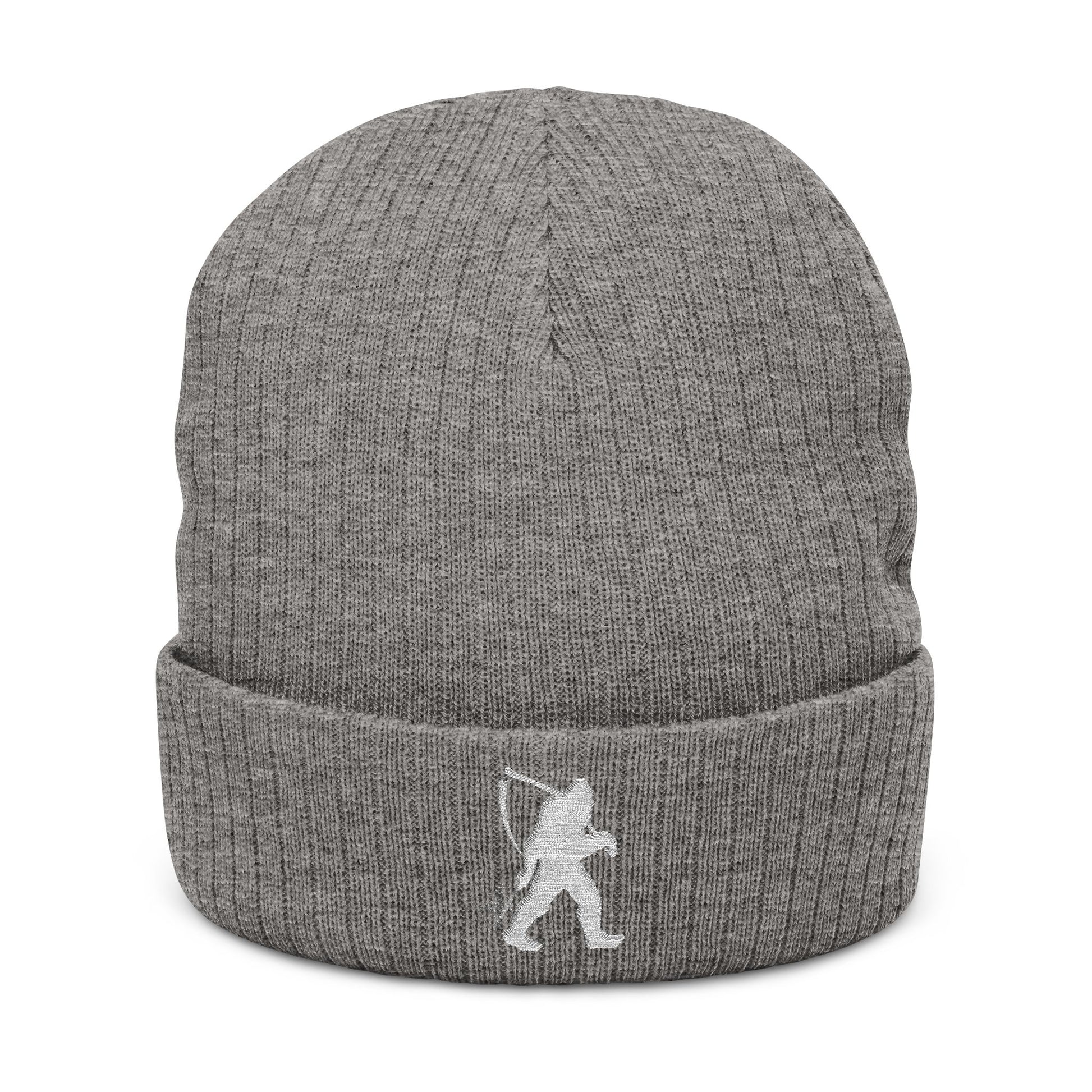 Ribbed Knit Beanie (Embroidery)