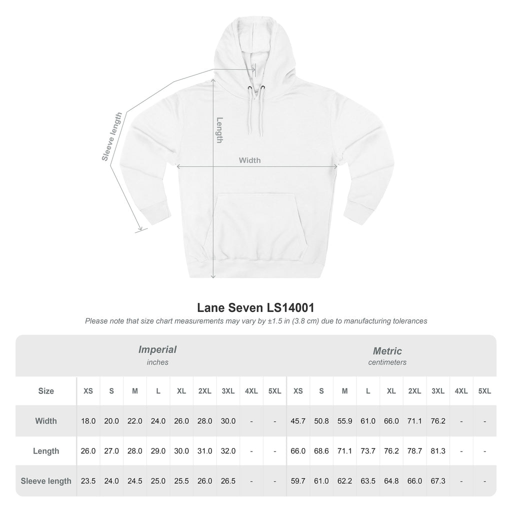 Earthling Three-Panel Fleece Hoodie