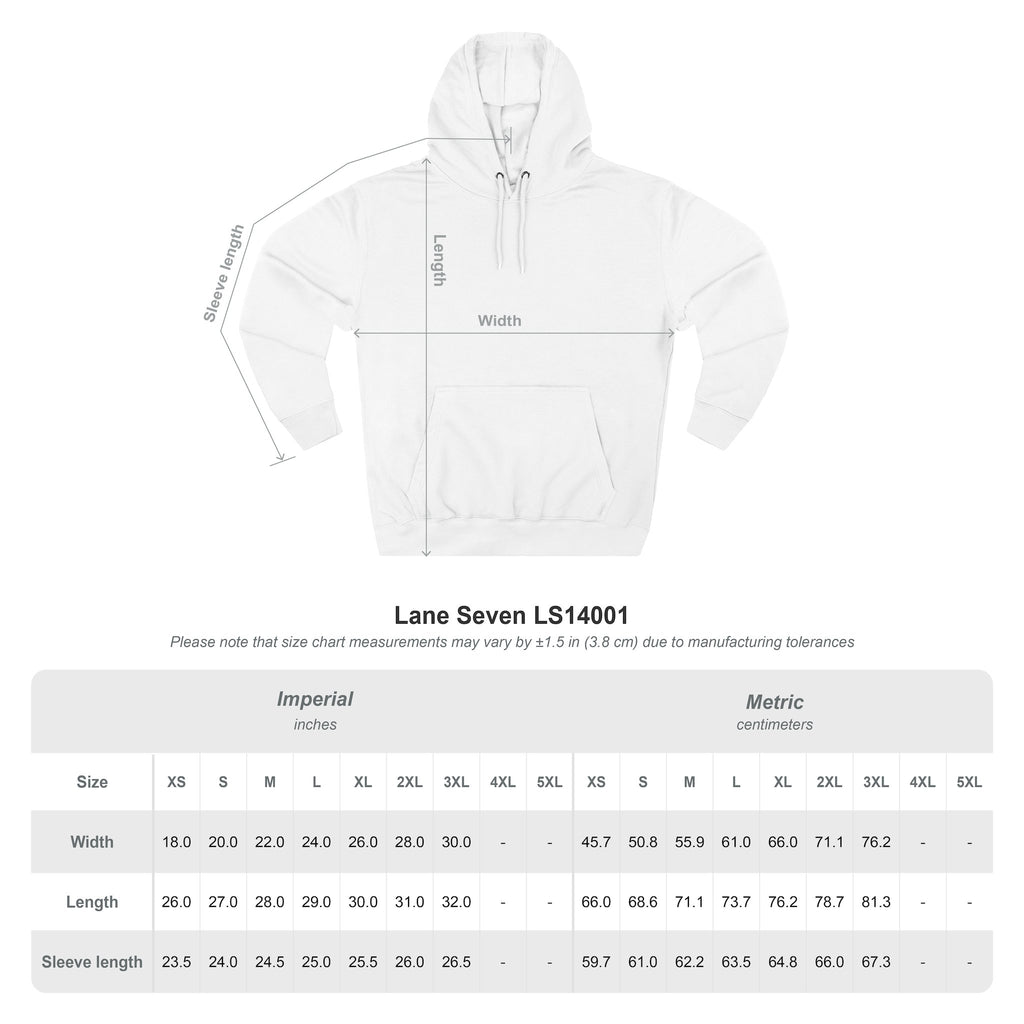 Earthling Three-Panel Fleece Hoodie